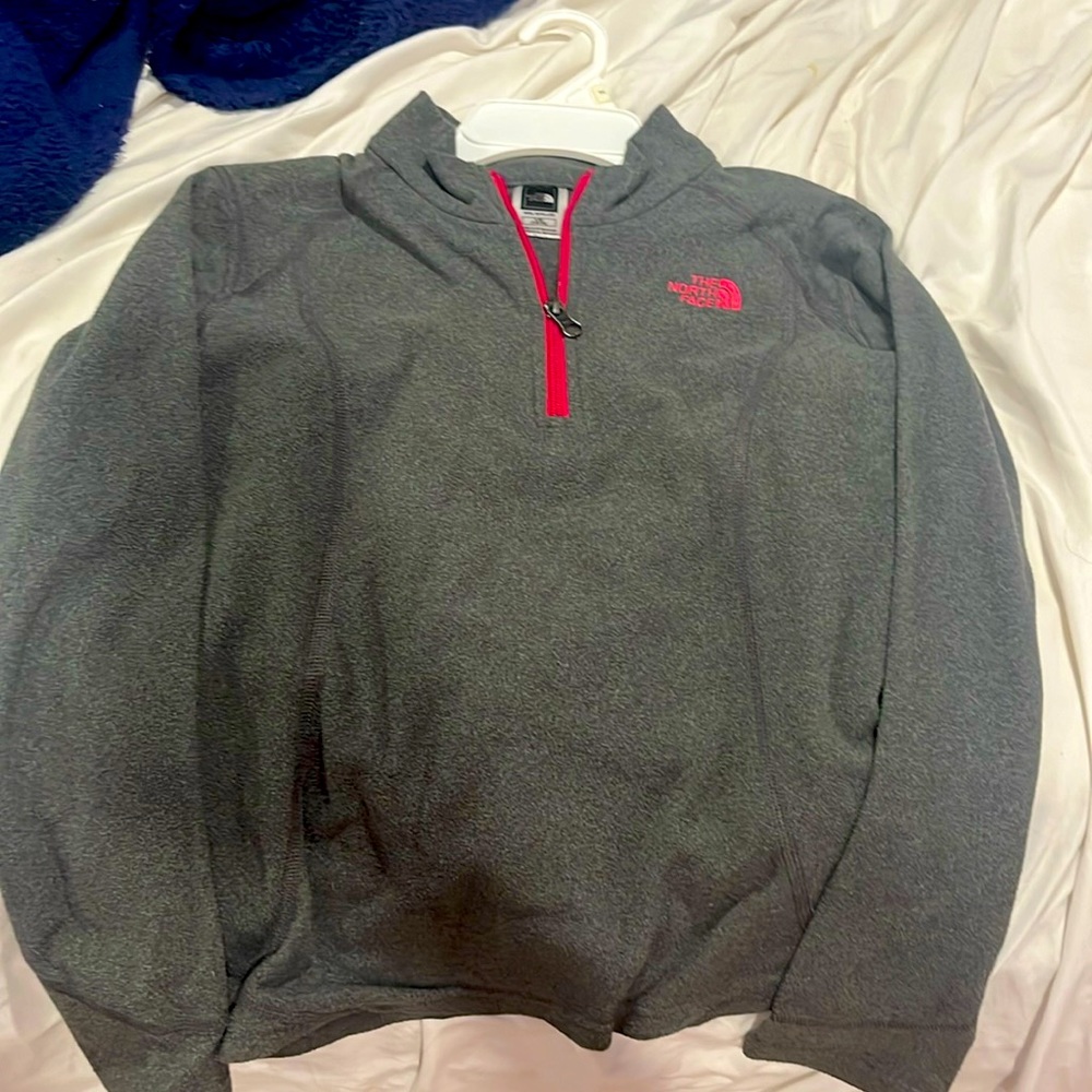 North Face Children’s Quarter zip sweatshirt